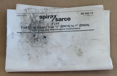 New | in-Stock Spirax FT14C-10 Miscellaneous MRO Indiana US | J&J Industrial Supply #1073121