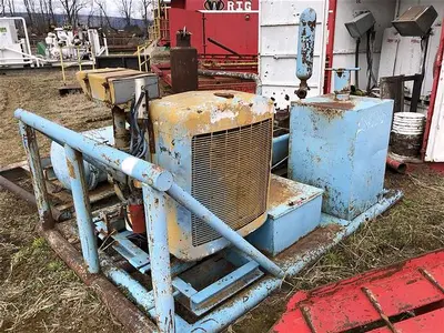 Used GARDNER DENVER FGFXGP 4-1/2" X 6" DUPLEX MUD PUMP Piston Pumps Pennsylvania US | East West Machinery & Drilling #1416169