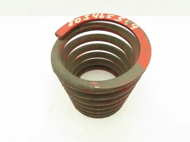 Heavy Duty Steel Vibration Isolation Reactor Coil Spring Flat Mnt 6.5"x7.5" RED