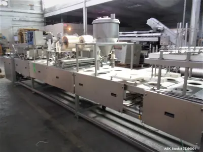 Stainless PMR 1300 Filler Sealer for Tubs & Cups – Dual Lane, Rollstock, 30 CPM