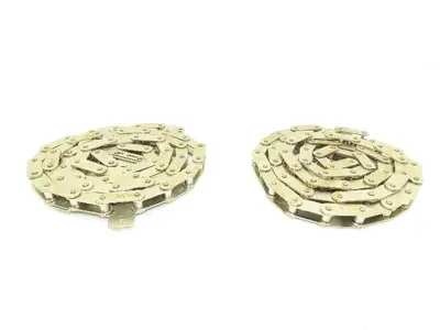 Tsubaki RF2040 Chain Attachment 55" Long Conveyor Double Pitch 1" Lot of 2
