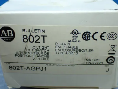 NEW ALLENBRADLEY 802TAGPJ1