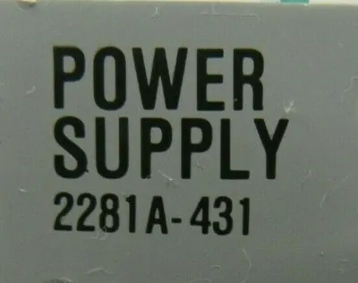 USED FLUKE 2281A-431 POWER SUPPLY 2281A431