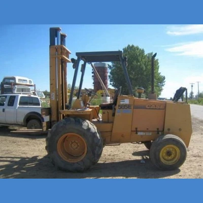 Case 585E Rough Terrain Forklift
