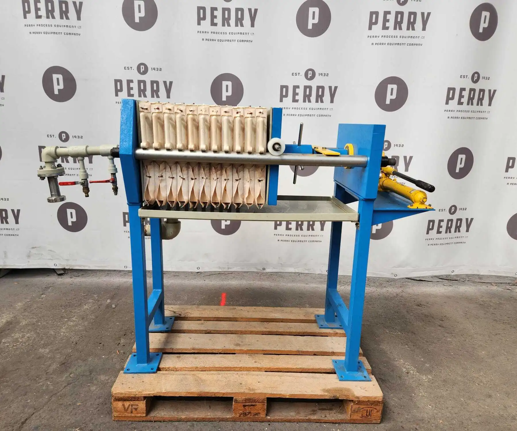 USED FILTER PRESS PLATES 400 x 400 mm