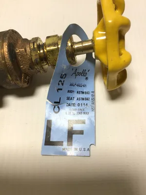 Apollo 102T38LF 30LF-032-01 Bronze Gate Valve 3/8″ NPT Class 125 670750687242