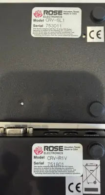 NEW ROSE ELECTRONICS CRK-1P1V KVM EXTENDER CRV-SL1,CRV-R1V CRK1P1V