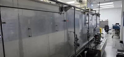 USED 2013 SYSTEM TECHNOLOGIES 2-STAGE INLINE PARTS WASHER