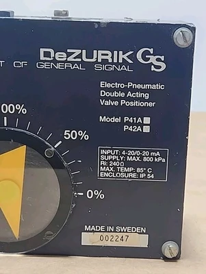USED Dezurik P42A