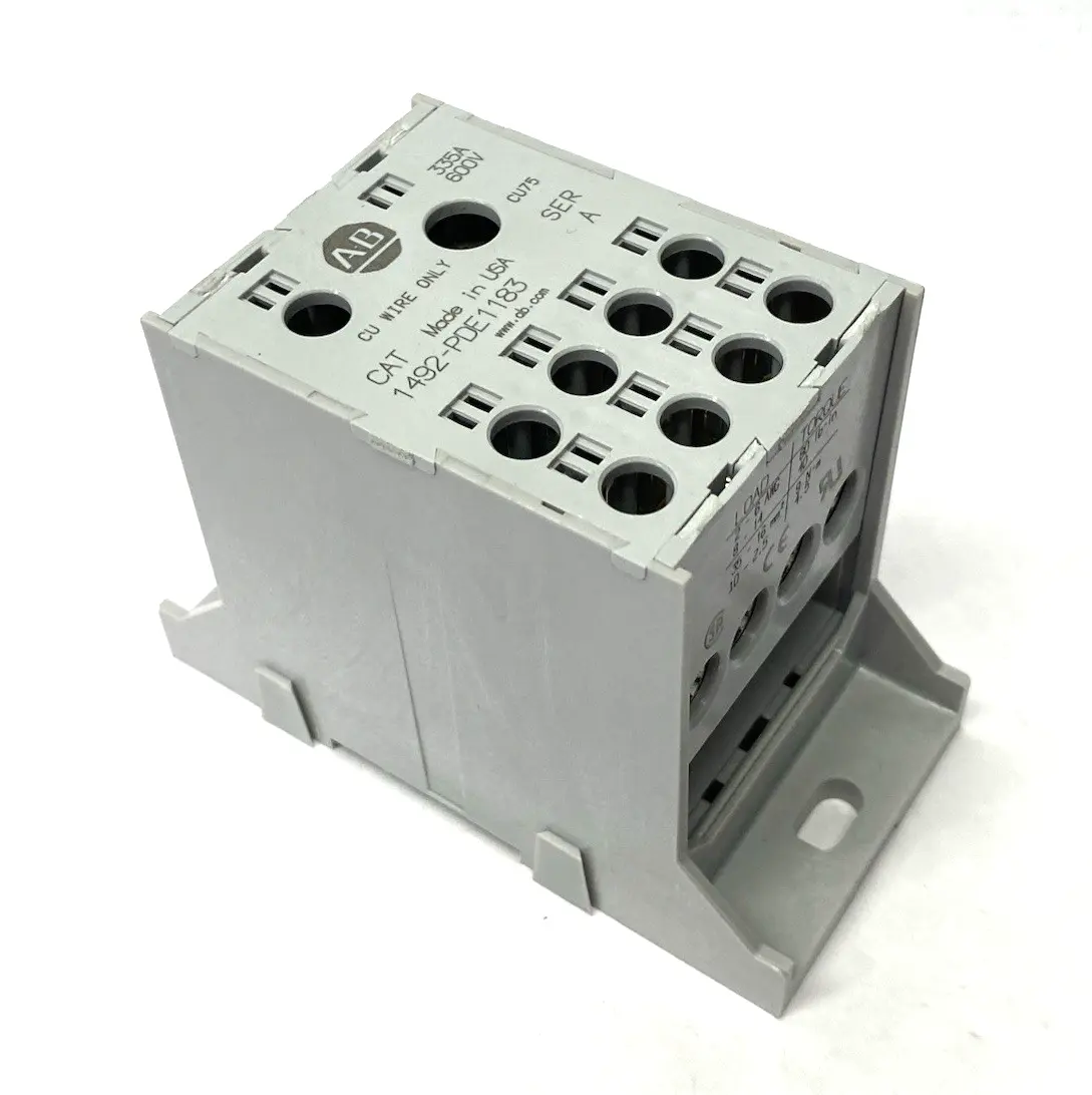 USED ALLEN-BRADLEY SER. A ENCLOSED POWER DISTRIBUTION BLOCK 335A