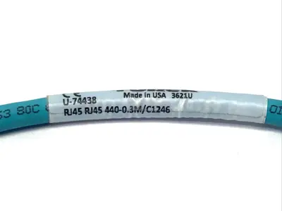 USED TURCK RJ45 RJ45 440-0.3M/C1246, U-74438