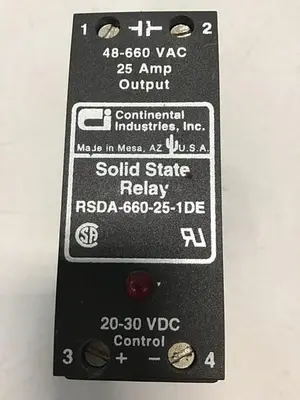 USED CONTINENTAL INDUSTRIES RSDA-660-25-1DE