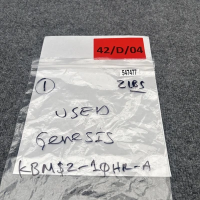 Used KB Genesis KBMS2-10HR-A Programmable Logic Controllers California US | Davliegogo LLC #1706234
