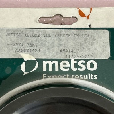 NEW Metso RKA-75MT