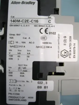 USED Allen-Bradley 100-C30EJ22C