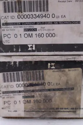 NK TECHNOLOGIES AT2-010-000-SP SPLIT CORE AC CURRENT TRANSDUCER STOCK #K-2265