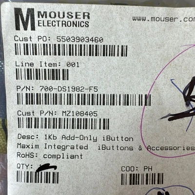 NEW Perkin Elmer MZ108405