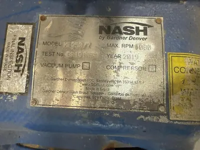 Used NASH XL250/7 Vacuum Pumps Pennsylvania US | Global Equipment International, LLC #1284542