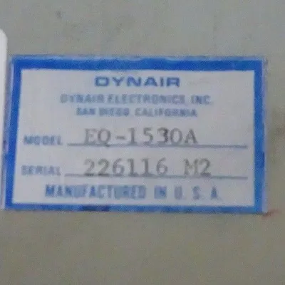 USED DYNAIR EQ-1530A VIDEO DISTRIBUTION EQUALIZING AMPLIFIER