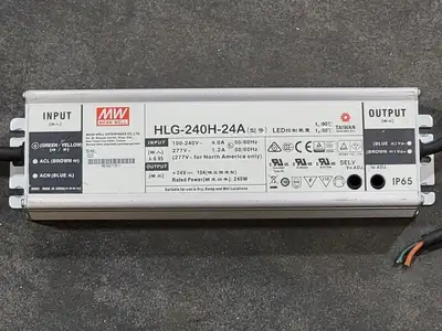 USED MEAN WELL HLG-240H-24A