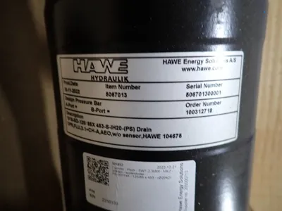 Used 2022 HAWE HYDRAULIK _UNKNOWN_ Pumps Ohio US | HGR 24 #1144838