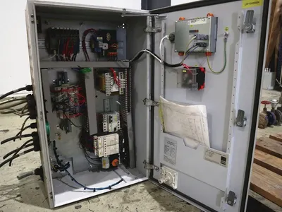 Alfa-Laval P-626 lube oil purifier, 316SS.