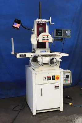 Used 2003 Harig 612, 2003, 2X DRO, EMC, CABLE DRIVE FOR TABLE Reciprocating Surface Grinders New Jersey US | Machinery Values #1285805