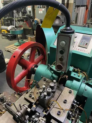 1/8" Shanghai Wuling Model SD-30 Bi-Metal Contact Heading Machine