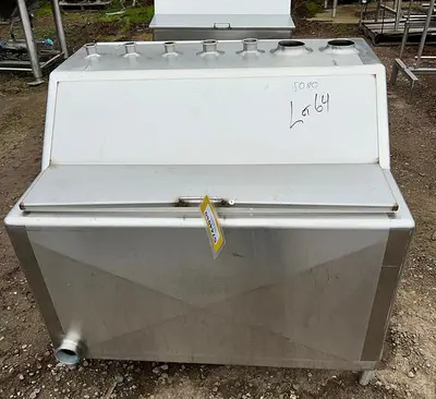 Tank, 250 Gallon, Stainless Steel, Rectangular Balance Tank #S744980