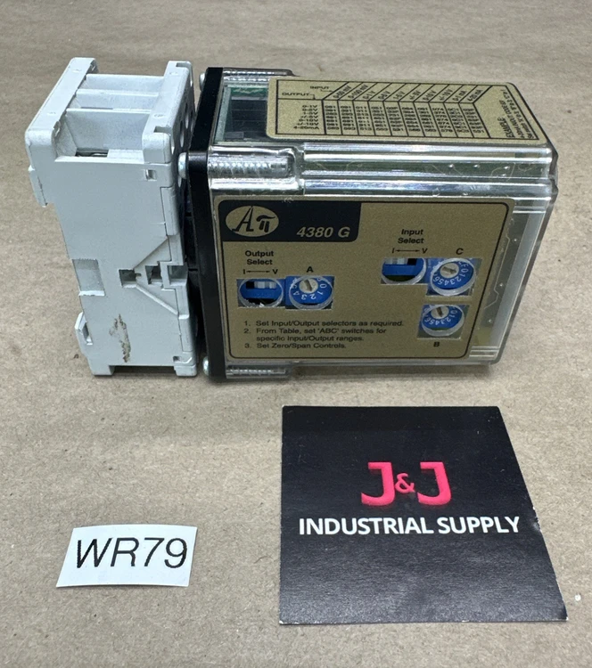 Used Absolute Process Instruments Inc. API 4380 G DF Relays & Switches Indiana US | J&J Industrial Supply #1072103
