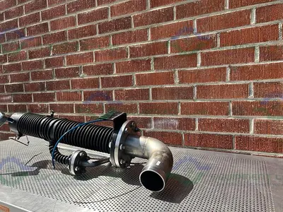 Unbranded  Diffusion Pump 8" x 36" w/ 4" Stainless Steel Elbow