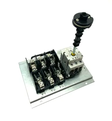 USED ELEKTRA FUSIBLE DISCONNECT SWITCH OPEN ASSEMBLY