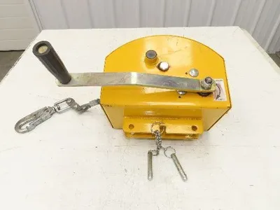 Miller 8442/65 Manhandler Manrated 350lbs Work Winch 65' SS Cable Confined Space