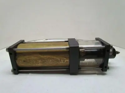 Samsomatic DVB80/120-7.4-SU 7.4:1 Air to Hydraulic Amplifier Spindle Positioner