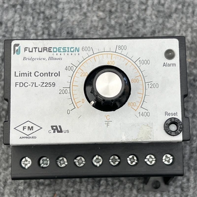 Used Future Design Controls FDC-7L-Z259 Temperature Controls California US | Davliegogo LLC #1706585