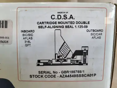 NEW AESSEAL AZA4549SSSCA01P