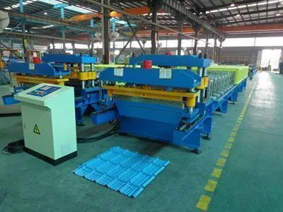 High-Speed Roof Tile Forming Machine in Shaoxing City, China