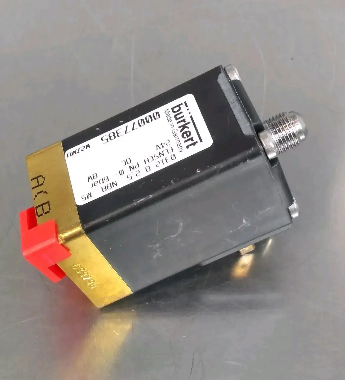 Burkert 0312 D 2.5 NBR MS Solenoid Loc5E7/4