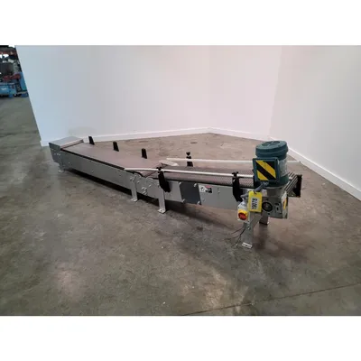 Used 12" wide Incline Belt Conveyor