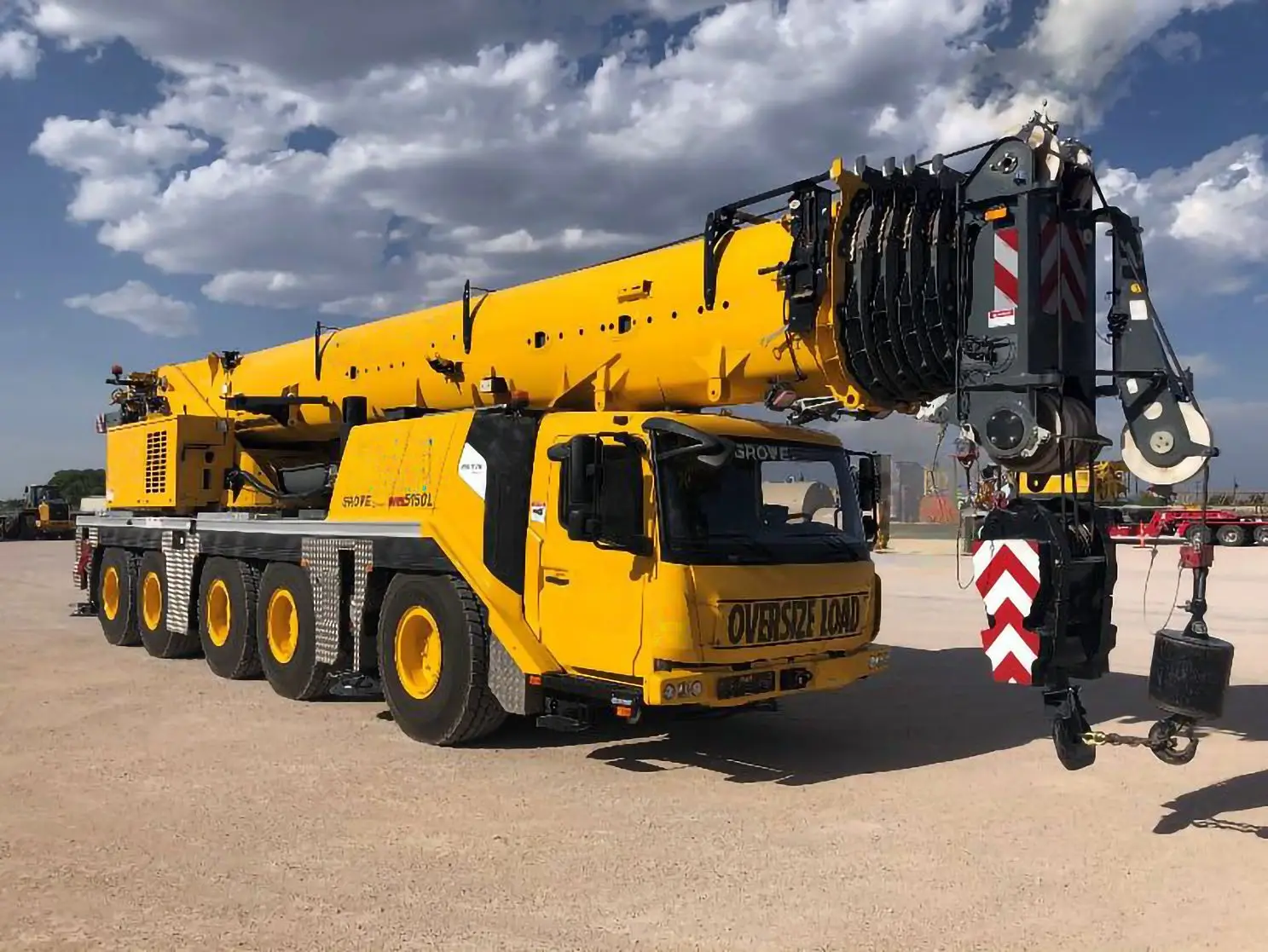 Used 2019 GROVE GMK5150L Rough Terrain Cranes Texas US | Uriquip #1421118