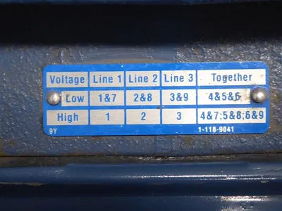 A.O. Smith F-392465-60 Century E-Plus 2 HP Motor 200-230/460V 145T No Key Used