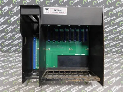 Square D 8030 HRK 100 Sy/Max I/O Rack Assembly Ser. C1 Used