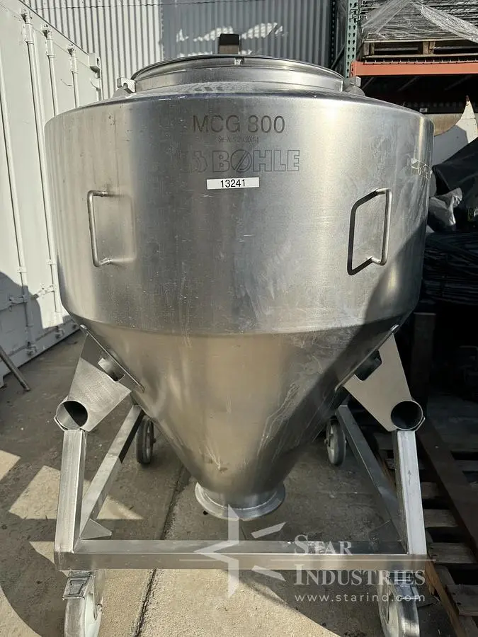 Bohle Bin, Stainless Steel