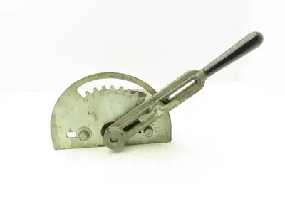 5" Wafer Style Steel Butterfly Valve Metal Seated with Handle