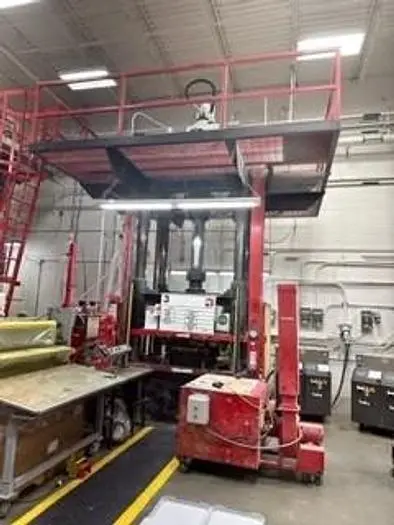 300 TON DAKE VERTICAL PRESS