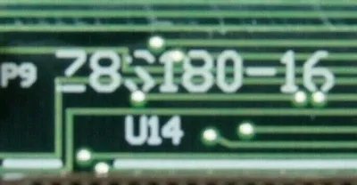 USED OPTEK 12086 CIRCUIT BOARD Z8S180-16