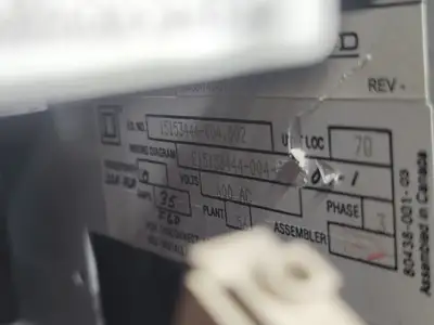 USED SQUARE D MODEL 6