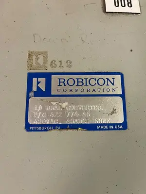 Used ROBICON 422-774-46 Industrial Controls | Surplus Asset Holdings #1220792