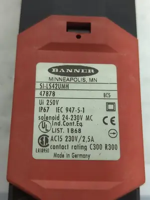 Used BANNER SI-LS42UMH Relays & Switches Ohio US | Surplus Asset Holdings #1365800