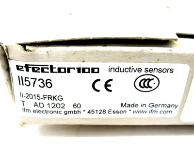 NEW IFM EFECTOR II-2015-FRKG INDUCTIVE SENSOR II5736 II2015FRKG